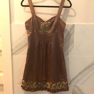 Sugarlips Satin Mini Cocktail Sleeveless Dress S